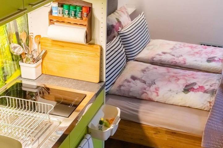 Ferienwohnung für 2 Personen, mit Whirlpool und Balkon, mit Haustier in Oybin