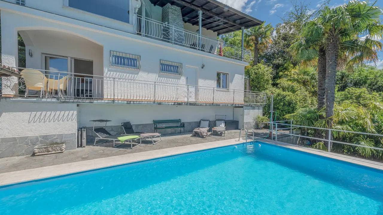 Ganze Ferienwohnung, Ferienwohnung für 4 Personen (95 m²) in Agra in Gaggio (Agra), Agra