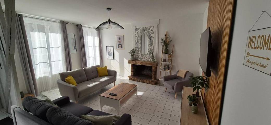Maison de vacances pour 10 personnes, avec Terrasse et Jardin
