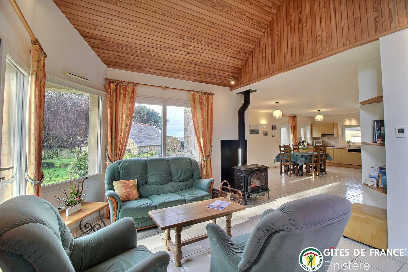 Ty an treach in Logonna-Daoulas, Brest region