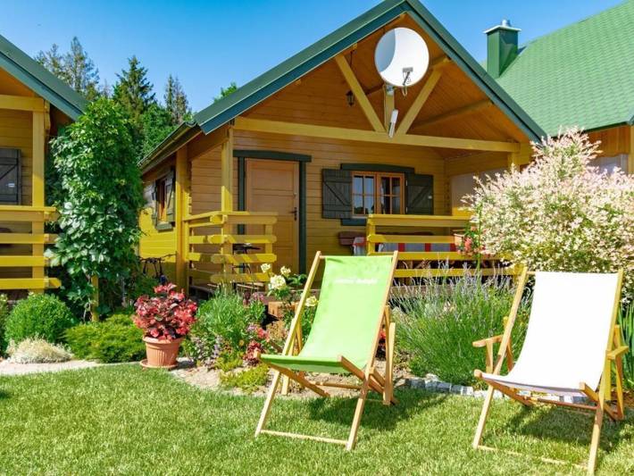 Ferienhaus für 4 Personen, mit Terrasse und Garten