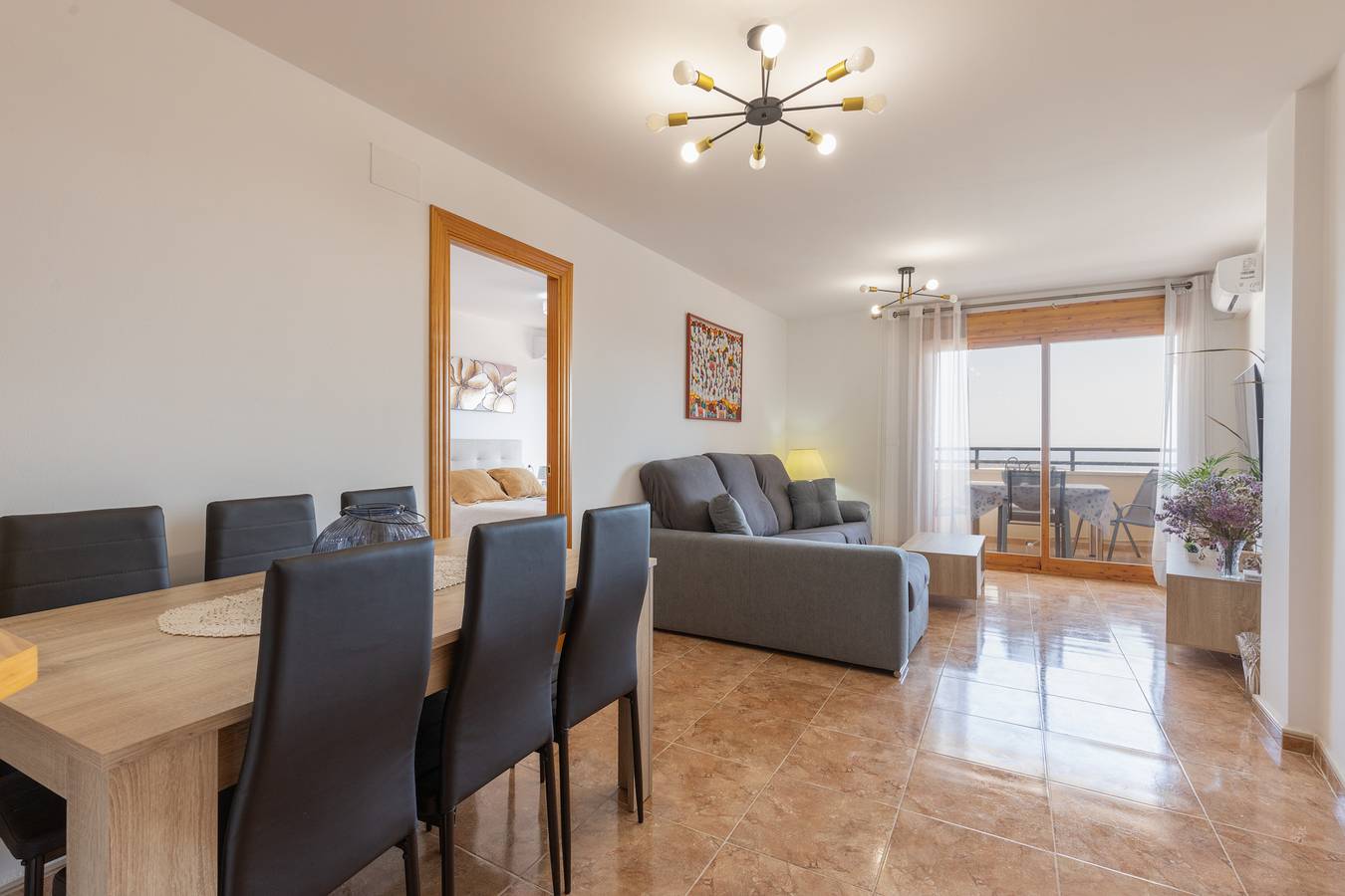 Ganze Wohnung, Ferienwohnung 'Haza' mit Meerblick, Wi-Fi und Klimaanlage in Polopos - La Mamola, Costa Tropical