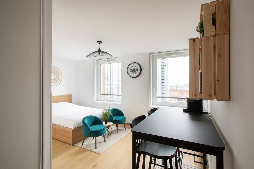 Ganze Wohnung, A L'Horizon - Joli Studio dans Strasbourg in Straßburg, Region Straßburg