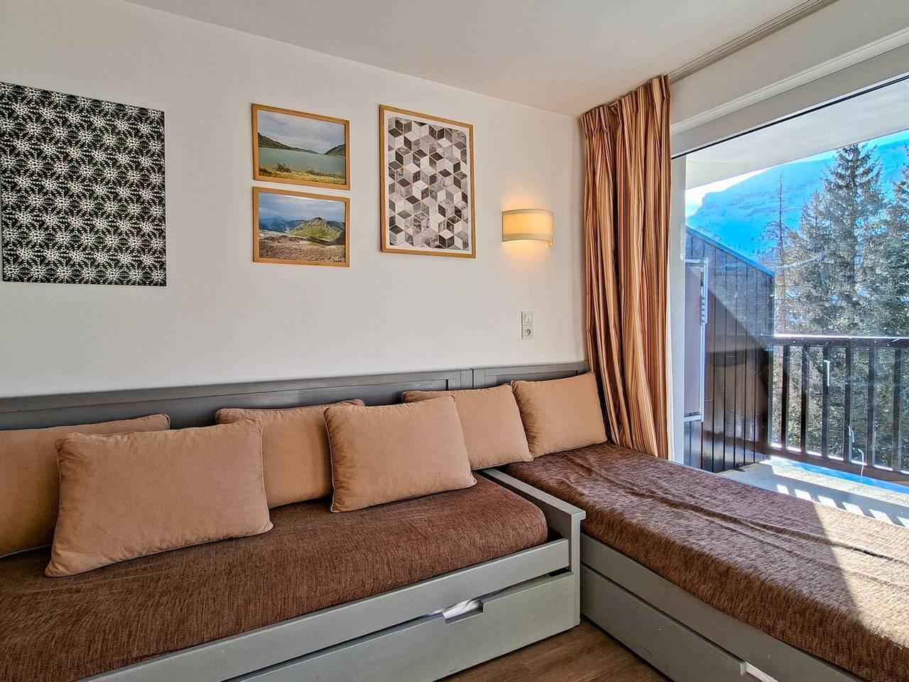 Geheel appartement, Cozy Apartment 4 Pers. Flaine Center, South Balcony in Flaine, Arâches-la-Frasse