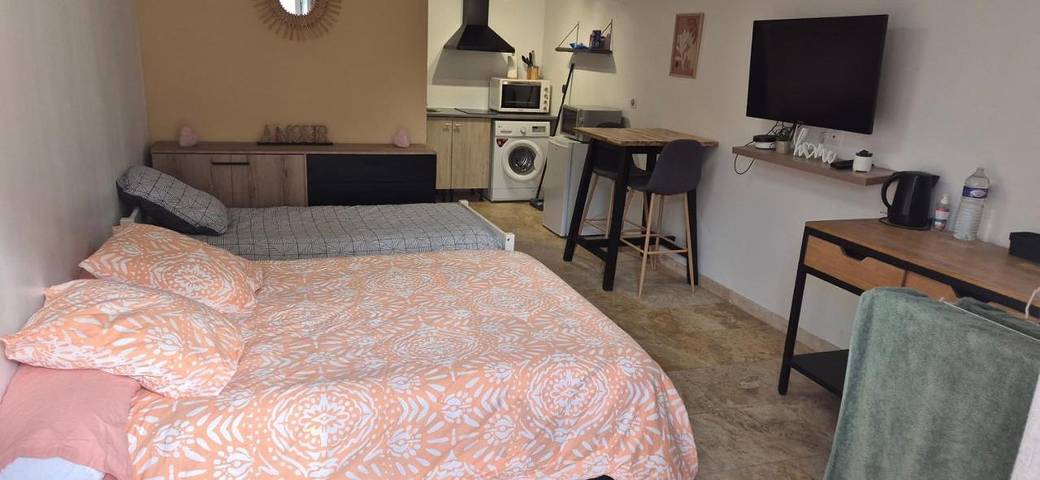 Gîte pour 3 personnes, avec terrasse à Villeneuve-le-Roi - 2