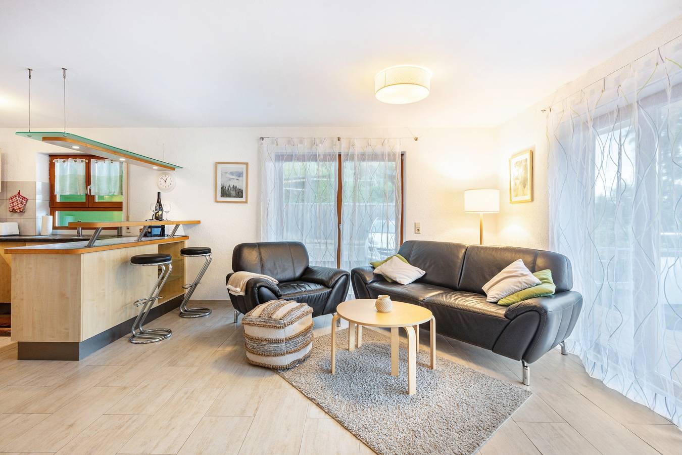 Apartamento entero, Apartamento 'Ferienwohnung Sonnenberg' con terraza privada, jardín privado y Wi-Fi in Rheinfelden (Baden), Selva Negra (zona sur)
