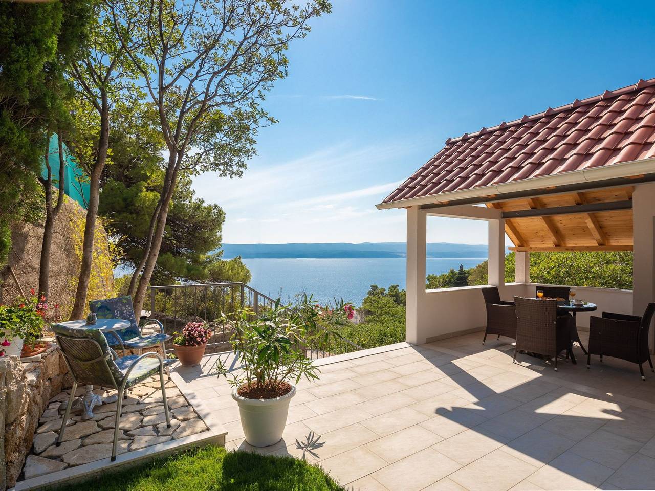 Ferienvilla "Villa Leoma" mit privatem Pool in Marusici, Split-Dalmatien