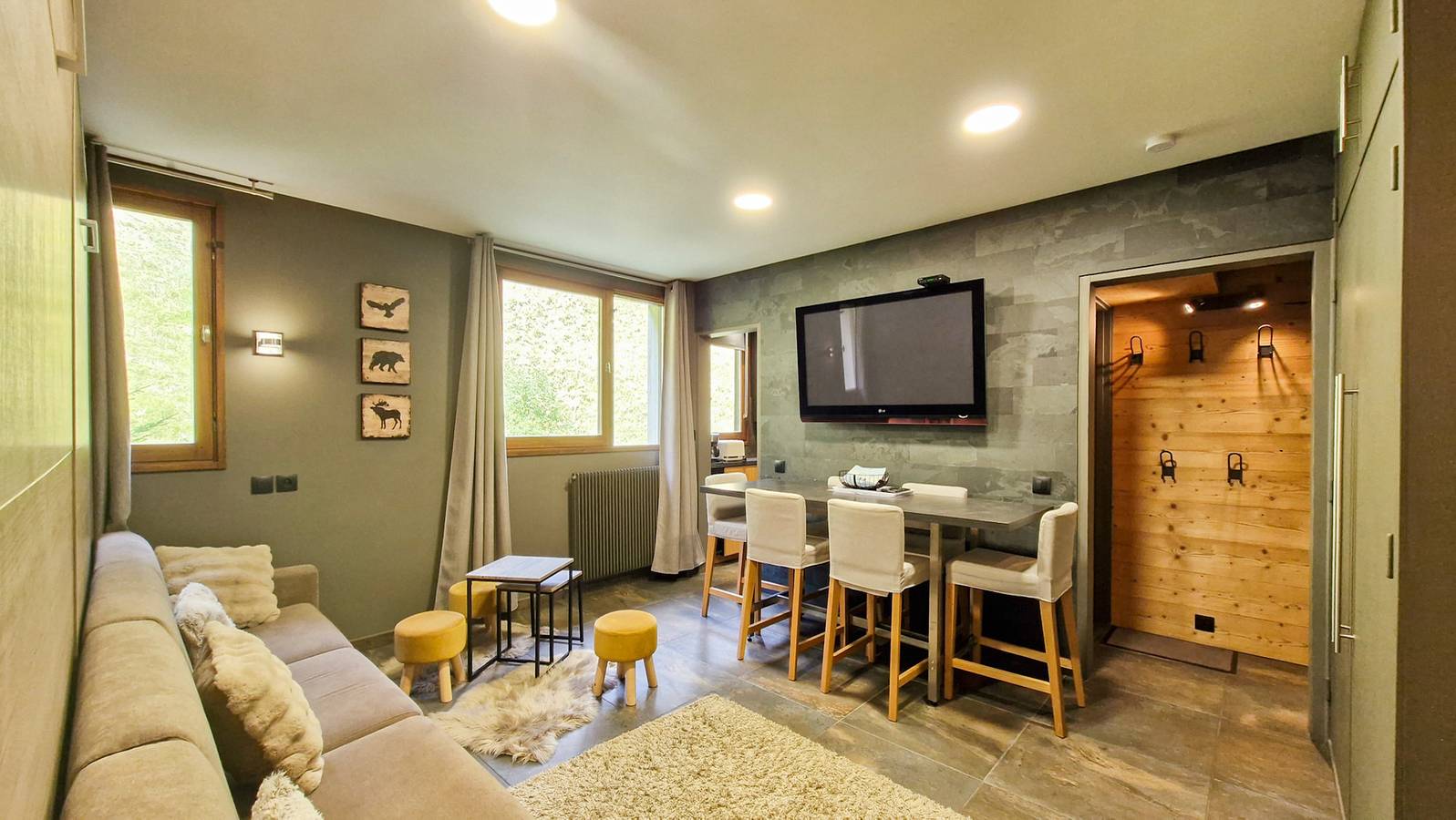 Entire studio, Renovated studio · Close to the slopes and shops (Fl-Vege36) in Flaine, Arâches-la-Frasse