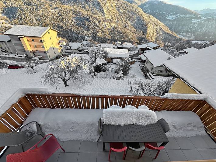 Gîte pour 8 personnes, avec terrasse à Ayent - 2