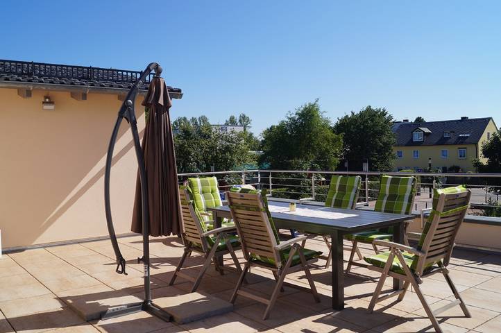 Appartement de vacances pour 3 personnes, avec Balcon ainsi que Balcon/Terrasse et Terrasse à Weiden in der Oberpfalz