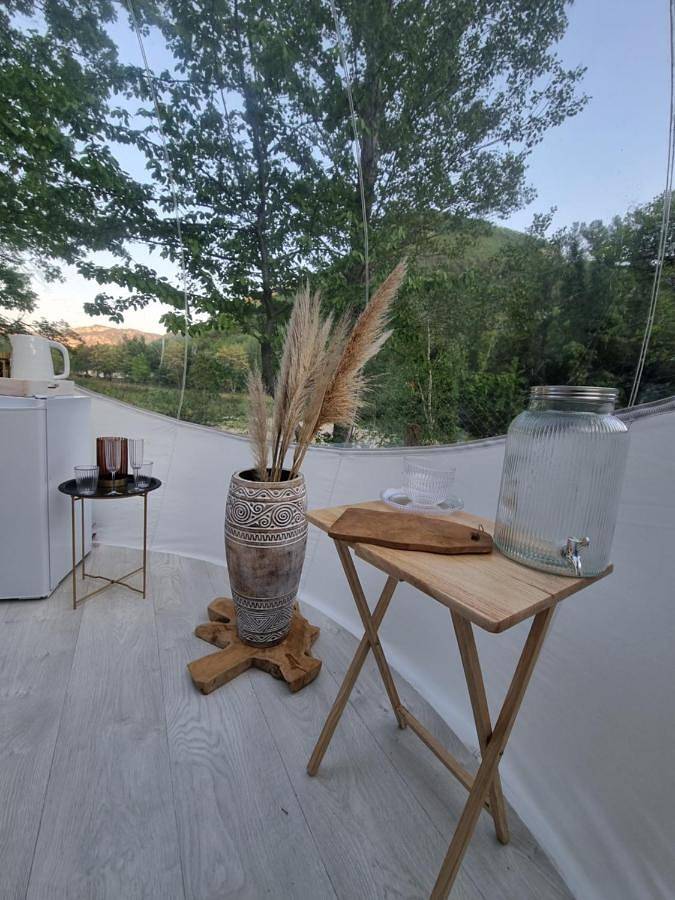 Camping pour 2 personnes, avec jardin et vue
