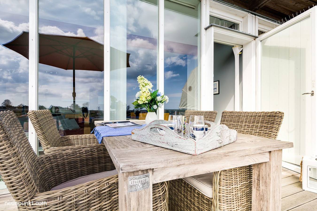Ganze Wohnung, Ferienwohnung Nr. 18 Penthouse Strandkorb in Schönhagen in Schönhagen, Brodersby