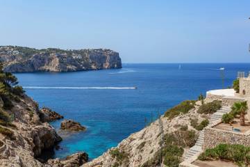 Villa con piscina en Cala Moragues in Port d'Andratx, Andratx für 8 
