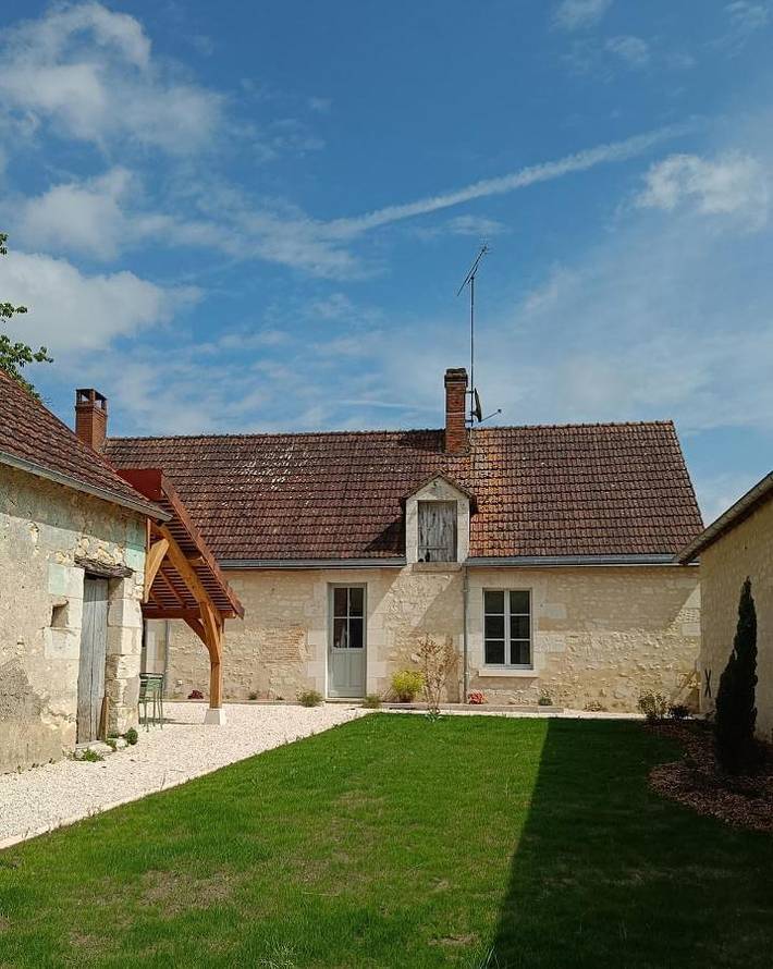 Location de vacances pour 6 personnes, avec terrasse à Villentrois