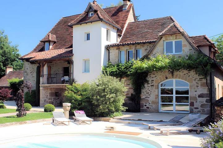 Maison de vacances pour 10 personnes, avec Balcon et Jardin