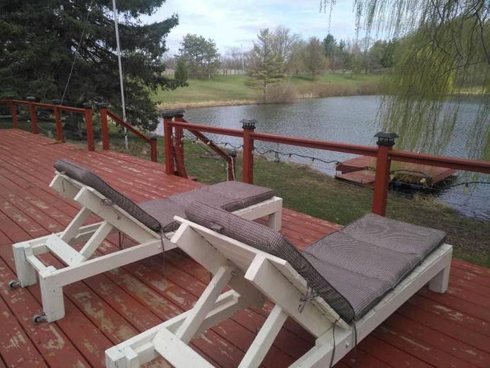 Villa pour 2 personnes, avec vue et vue sur le lac ainsi que balcon et jardin dans Canada - 2