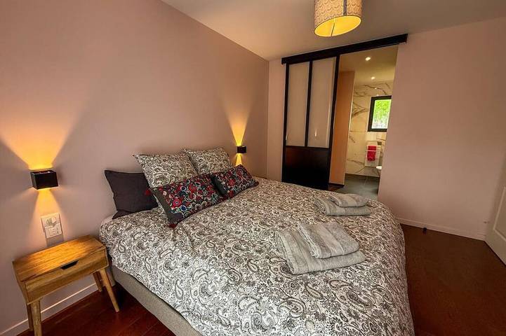 Gîte pour 9 personnes, avec jardin à Rivarennes - 4