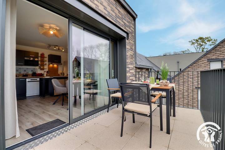 Gîte pour 4 personnes, avec Terrasse et Vue à Dinard