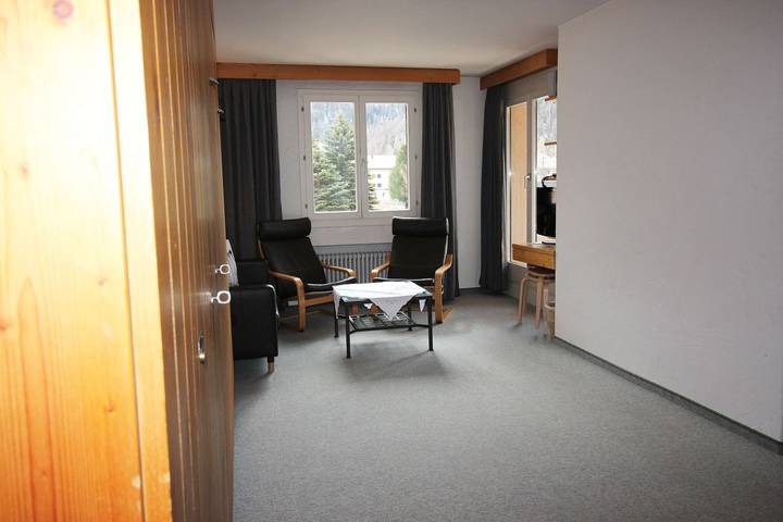 Ferienwohnung für 4 Personen, mit Garten und Sauna, mit Haustier in Sils im Engadin/Segl