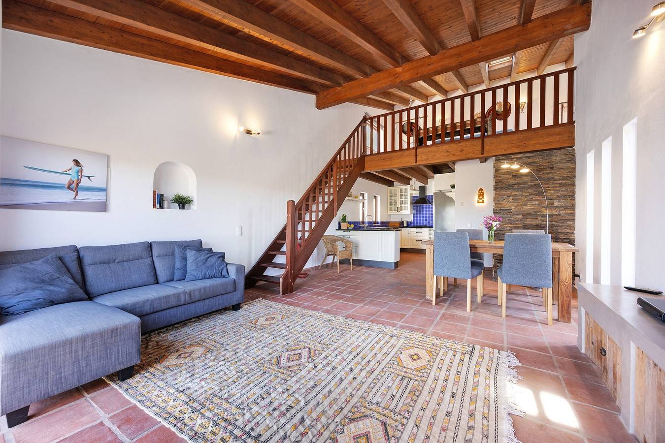 Villa Fun Ride Surf School avec piscine et jardin partagés in Raposeira, Vila do Bispo