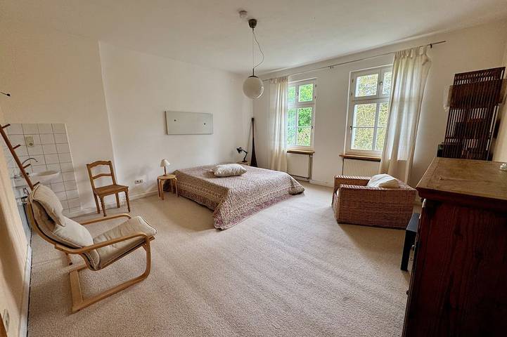 Ferienwohnung für 6 Personen, mit Garten und Sauna sowie Balkon in Wokuhl-Dabelow - 3