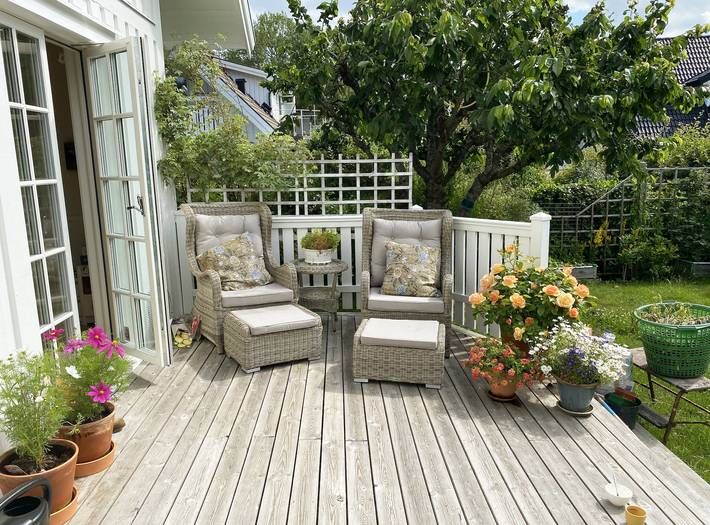 Ferienhaus für 8 Personen, mit Balkon und Terrasse sowie Garten und Sauna in Göteborg