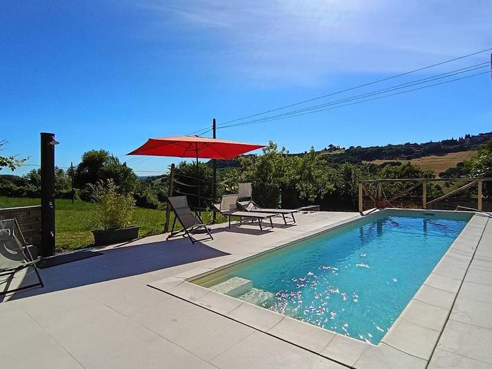 Maison d’hôte pour 2 personnes, avec piscine ainsi que vue et jardin - 1