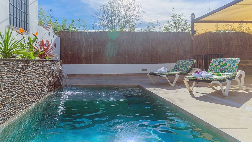 Casa rural para 6 personas, con Piscina en Benalauría