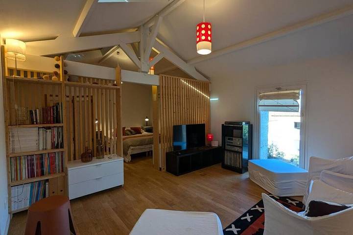 Gîte pour 4 personnes, avec jardin