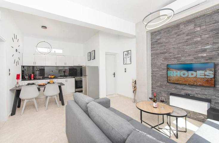 Ferienwohnung für 4 Personen, mit Terrasse, mit Haustier in Afantou