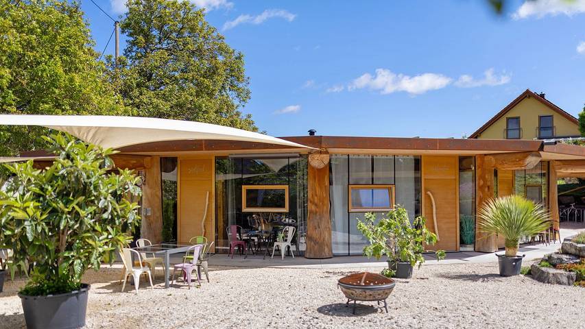 Hütte für 2 Personen, mit Terrasse und Garten, kinderfreundlich in Hochschwarzwald