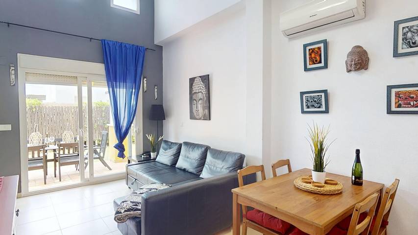 Casa rural para 6 personas, con jardín y piscina en Torre-Pacheco