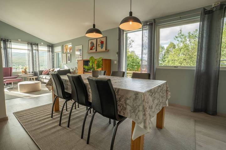 Feriehus for 10 personer i Tromsø