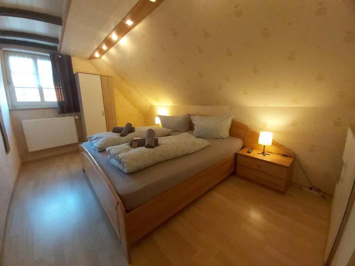 Ferienwohnung für 5 Personen, mit Balkon und Terrasse sowie Ausblick in Wolfenbüttel