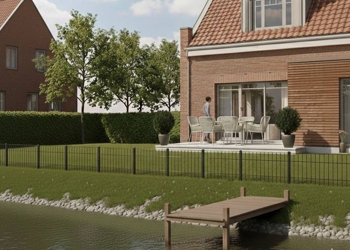 Ferienhaus für 5 Personen, mit Terrasse und Garten sowie Sauna