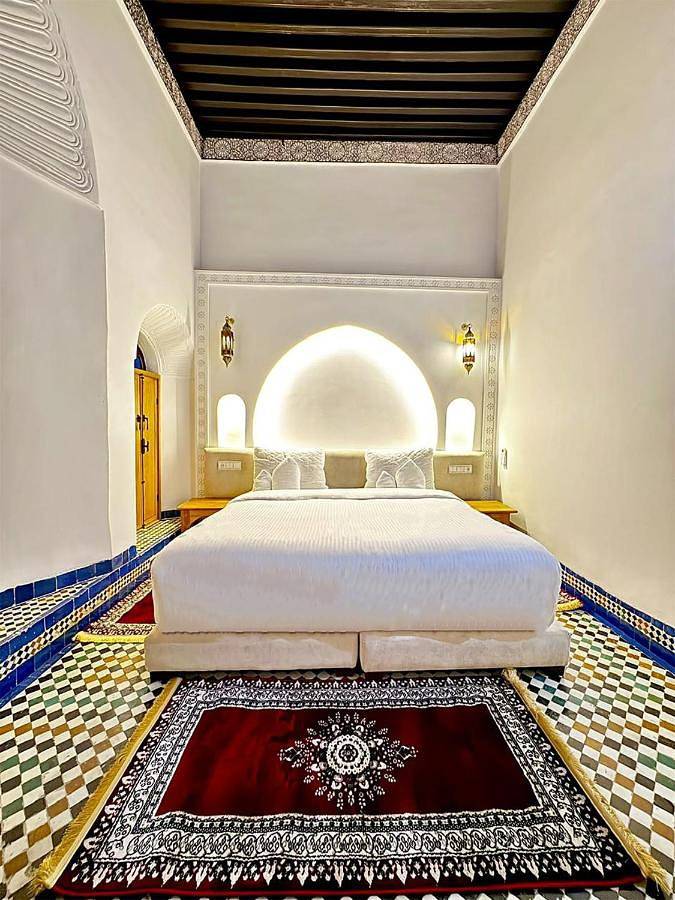 Riad pour 4 personnes, avec terrasse