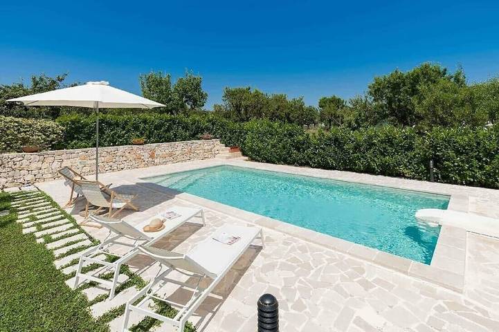 Maison de vacances pour 4 personnes, avec Terrasse et Jardin à Santa Lucia (Bari)