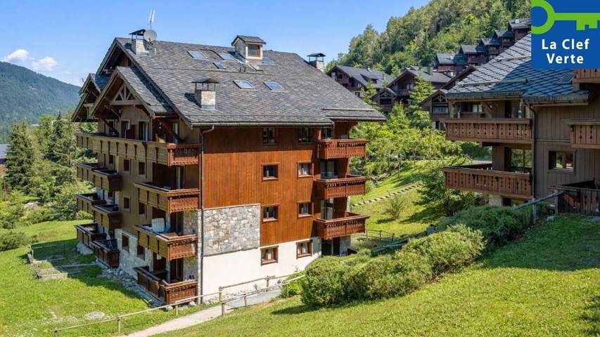 Appart’hôtel pour 7 personnes, avec balcon ainsi que piscine et sauna