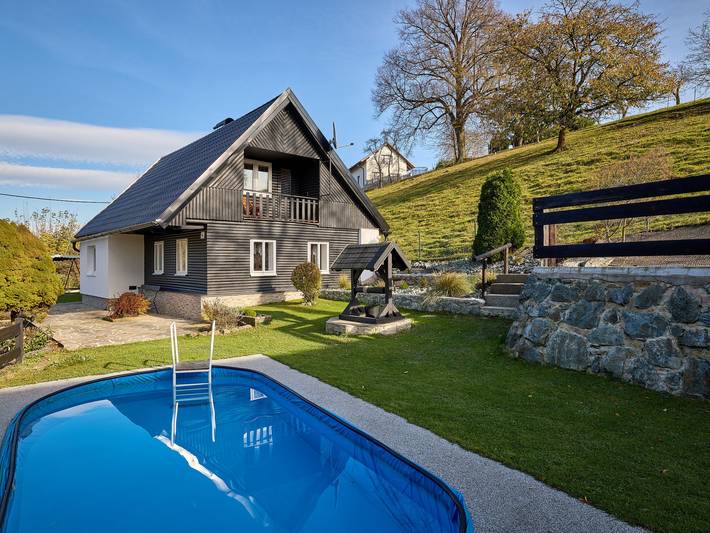 Ferienhaus für 6 Personen, mit Garten und Terrasse in Tschechien