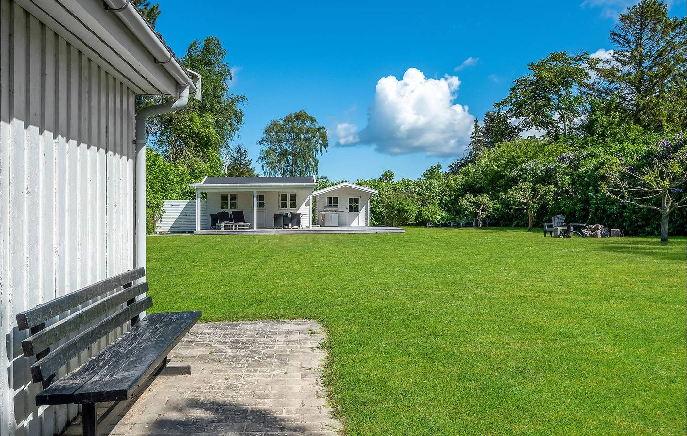 Holiday home for 4 people with terrace in Kulhuse, Frederikssund Region