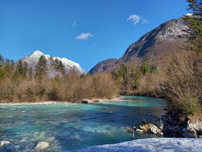 Ferienhaus für 3 Personen, mit Terrasse und Garten sowie Ausblick in Bovec - 2