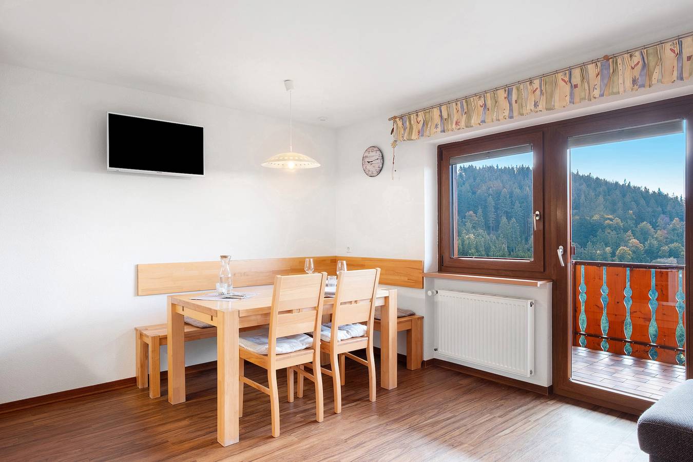 Ganze Wohnung, Ferienwohnung 'St Märgen, 55qm' mit Gemeinschaftsgarten, Balkon und Wi-Fi in St. Peter, Südschwarzwald
