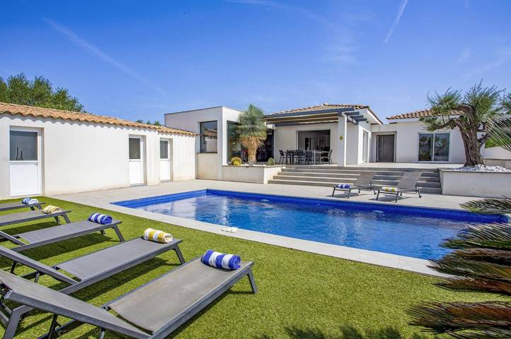 Location de vacances pour 9 personnes, avec Jardin dans Réserve africaine de Sigean - 2