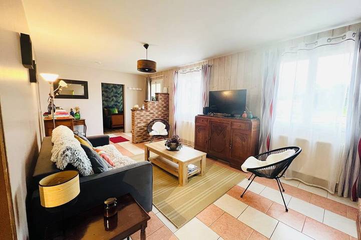 Gîte pour 6 personnes, avec jardin