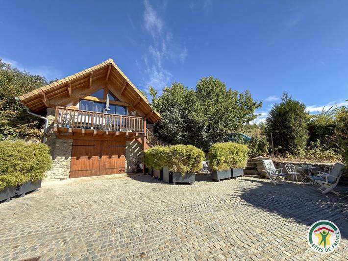 Gîte für 2 Personen, mit Whirlpool und Garten sowie Sauna und Balkon - 1