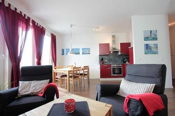 Ferienwohnung für 4 Personen, mit Terrasse, mit Haustier in Greifswald