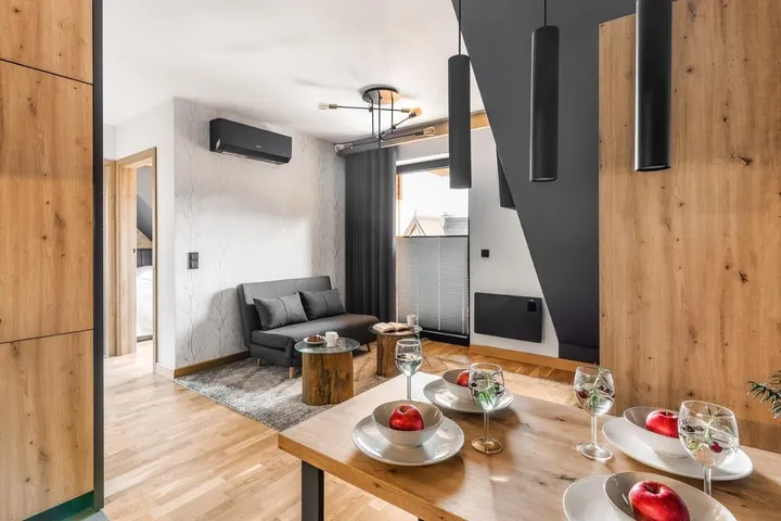 Ferienwohnung für 5 Personen, mit Ausblick und Balkon sowie Sauna - 1