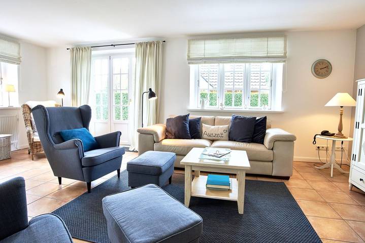 Ferienhaus für 6 Personen, mit Ausblick und Garten sowie Sauna, mit Haustier in Oldsum - 3