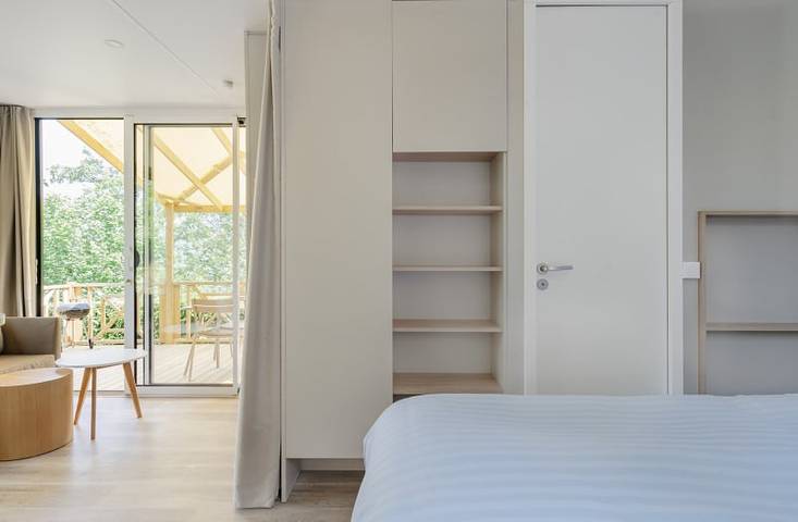 Caravane pour 2 personnes, avec jardin et terrasse dans l' Isère - 3