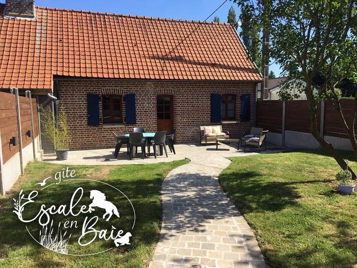 Gîte pour 4 personnes, avec jardin et terrasse, animaux acceptés